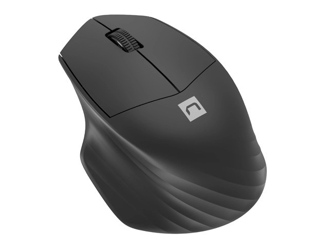 Vezeték nélküli egér Natec Siskin 2 1600 DPI Bluetooth 5.0 + 2.4 GHz fekete