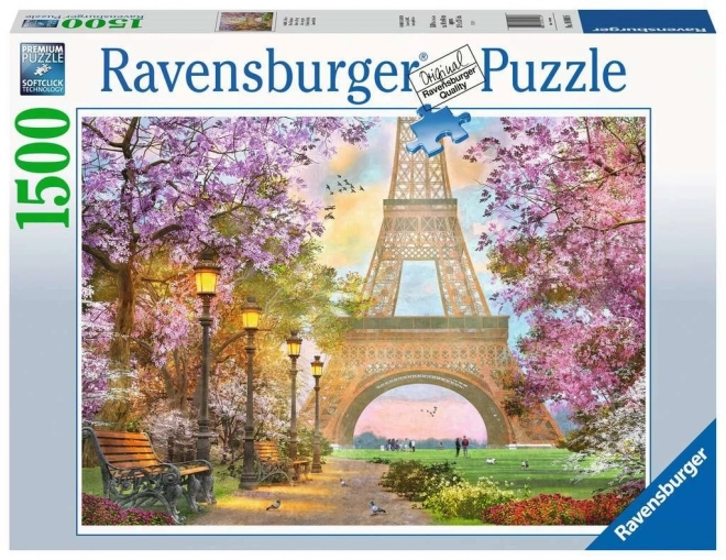 Ravensburger - Romantikus Párizsi Puzzle 1500 Darabos