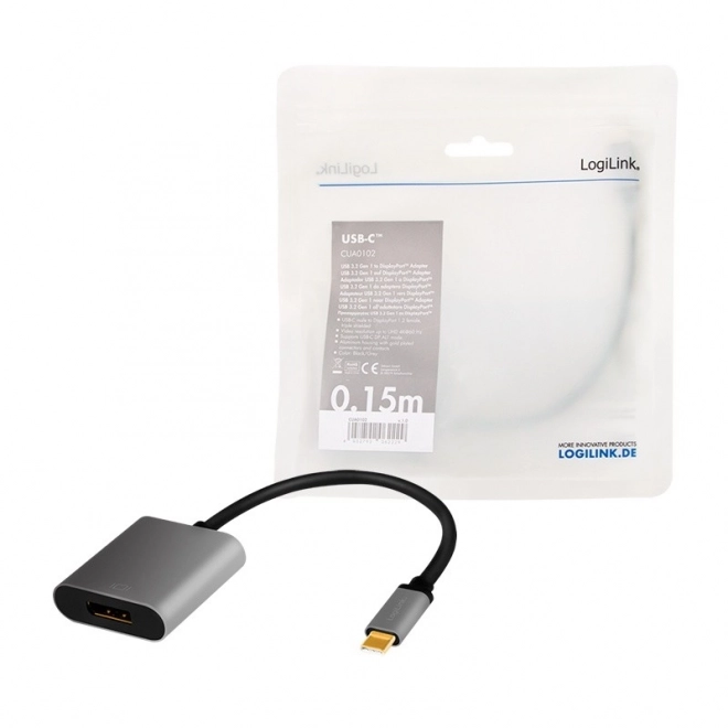 Usb-c dp adapter alumínium