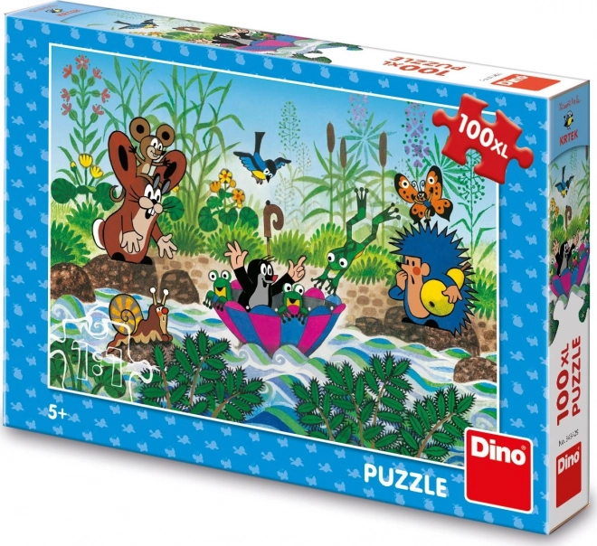 Krtek kaland puzzle 100 darab