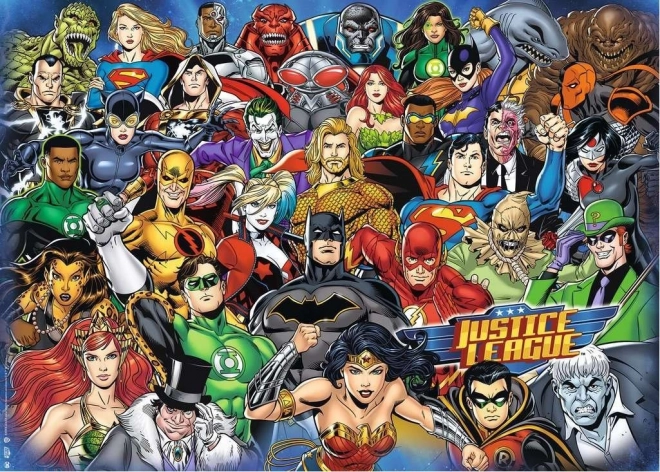 Dc Comics 1000 darabos puzzle