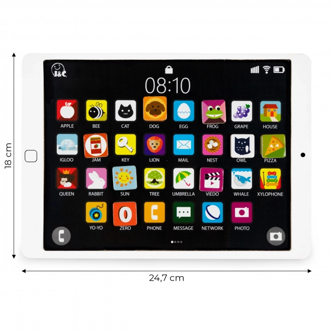 Fa oktató tablet mágneses táblával