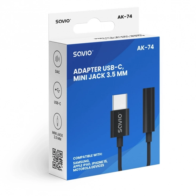 AudiÓ adapter usb-c jack 3,5 mm