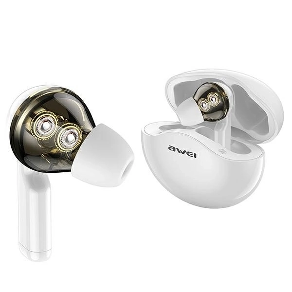 Bluetooth fülhallgató TWS fehér