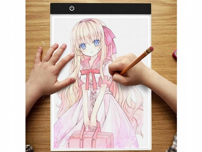 Led világító rajztábla A4