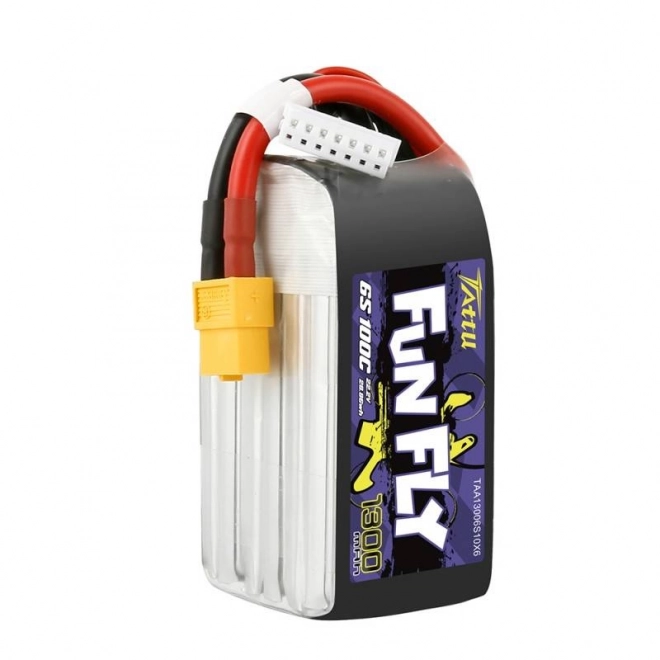 Tattu funfly akkumulátor 1300mAh 22.2V 100C 6S1P XT60