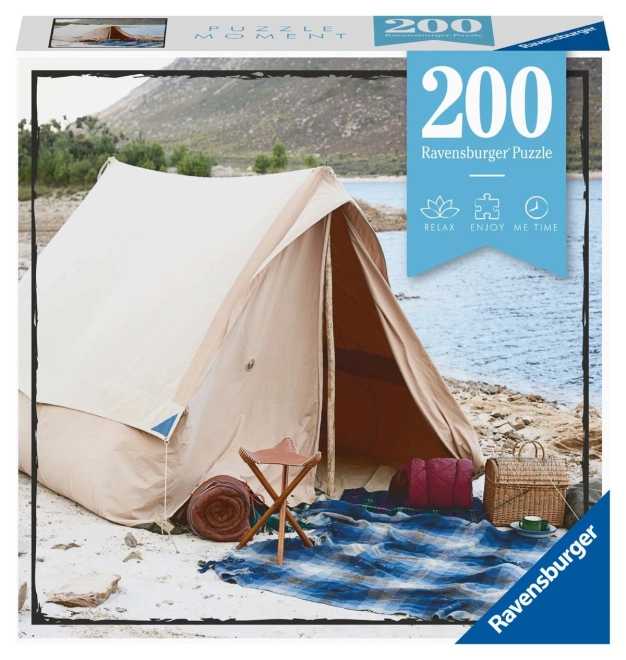 Ravensburger kemping puzzle 200 darabos