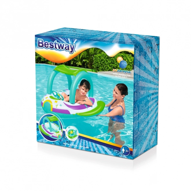 Bestway felfújható csónak napellenzővel