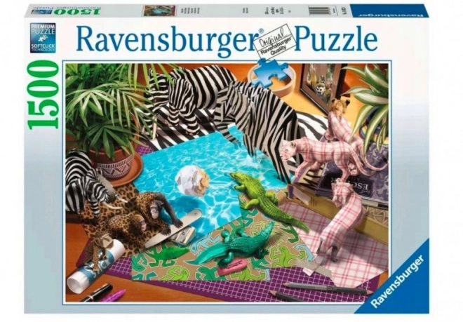 Origami kaland puzzle 1500 db - Ravensburger