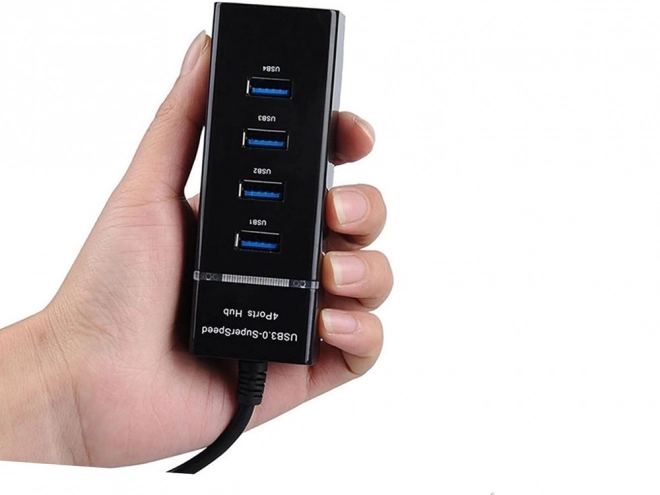 Usb 3.0 hub 4 portos elosztó adapter