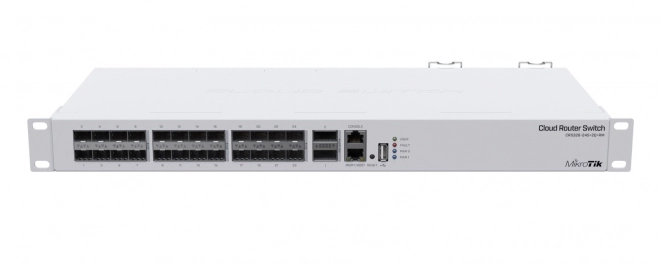 Mikrotik CRS326-24S+2Q+RM kapcsoló nagysebességű hálózatokhoz