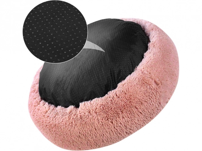 Bolyhos macskaágy puha kanapé párna 80 cm – Rózsaszín