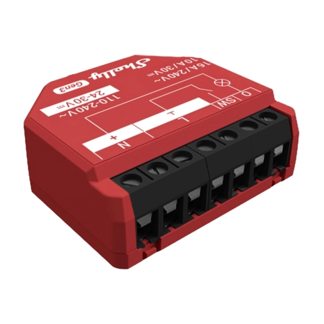 Shelly Gen3 intelligens vezérlőkészlet 4
