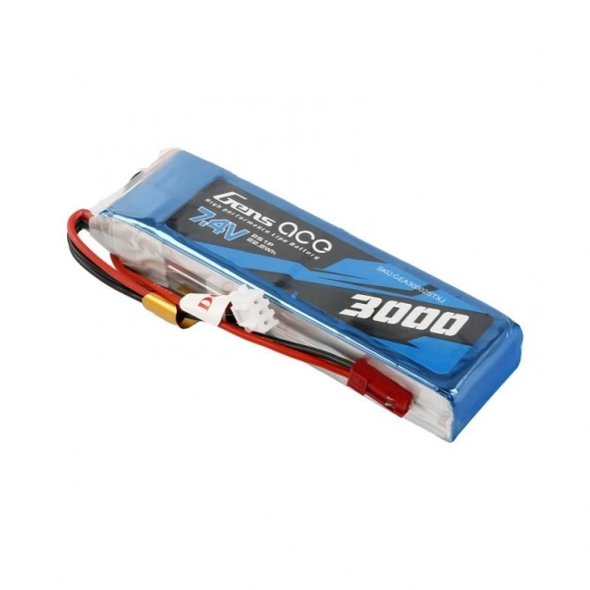 Gens Ace 3000mAh 7,4V LiPo akkumulátor