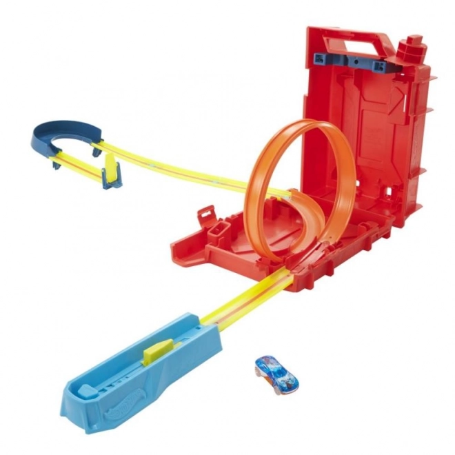 Hot Wheels kaszkadőr kanyisztor pályaszett