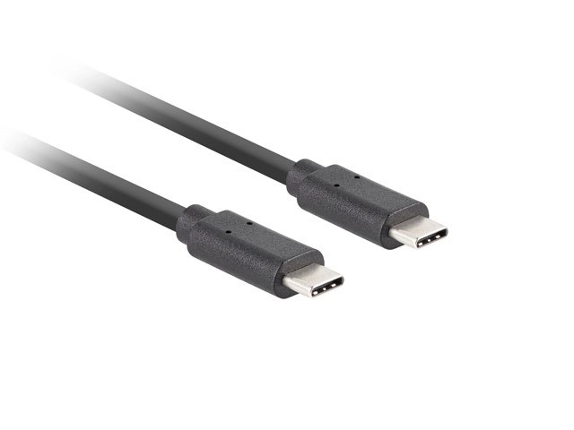 Usb-c kábel M/M 3.1 gen 2, 1m, 10Gb/s, PD100W, fekete