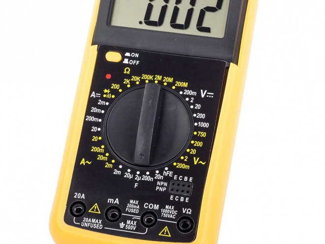 Digitális multiméter LCD kijelzővel