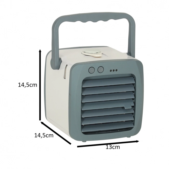 Klímatizáció hordozható asztali ventilátor párásító USB fehér