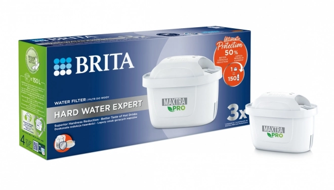 Maxtra PRO vízszűrő betét kemény vízhez 3 db