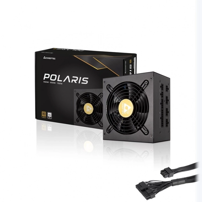 Csatlakoztatható tápegység Polaris 750W 80PLUS Gold