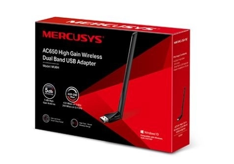 Mercusys MU6H WiFi adapter USB AC650