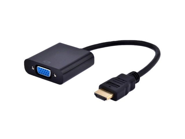 HDMI VGA adapter audio csatlakozóval