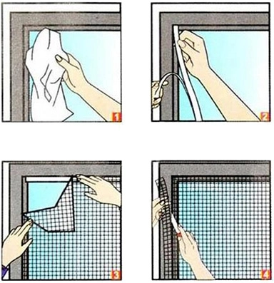 Gyors és tiszta telepítés tépőzárral