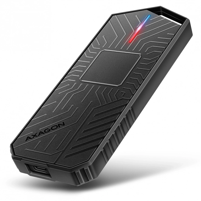 Gaming külső ház USB-C 3.2 Gen 2 M.2 NVMe/SATA SSD