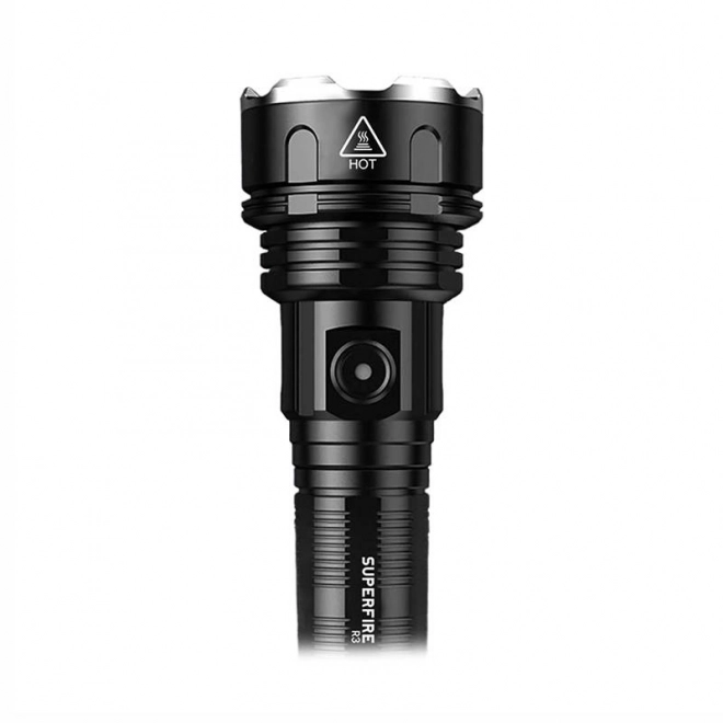 Superfire r3 p90 zseblámpa USB-vel