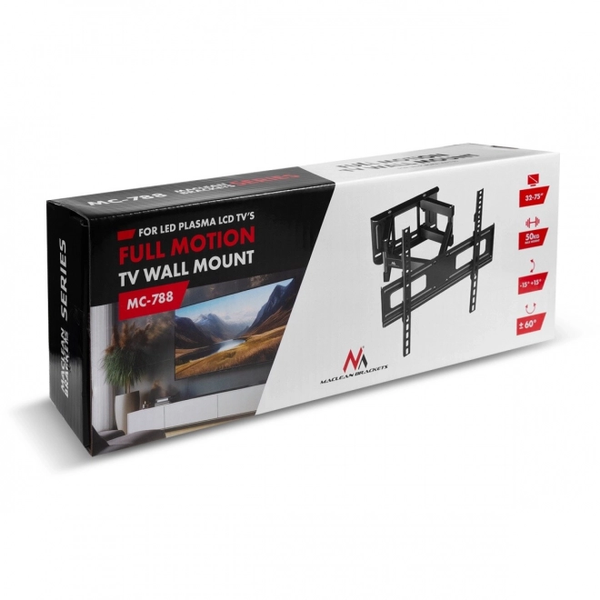 TV tartó 32-75 hüvelyk, fekete