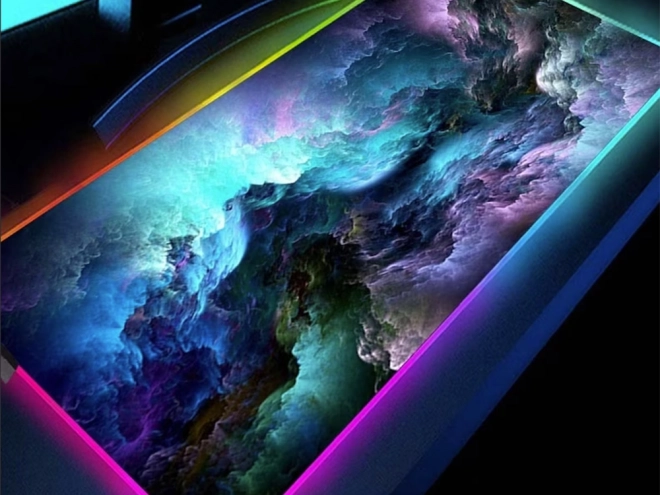 Világító RGB LED játékmousepad