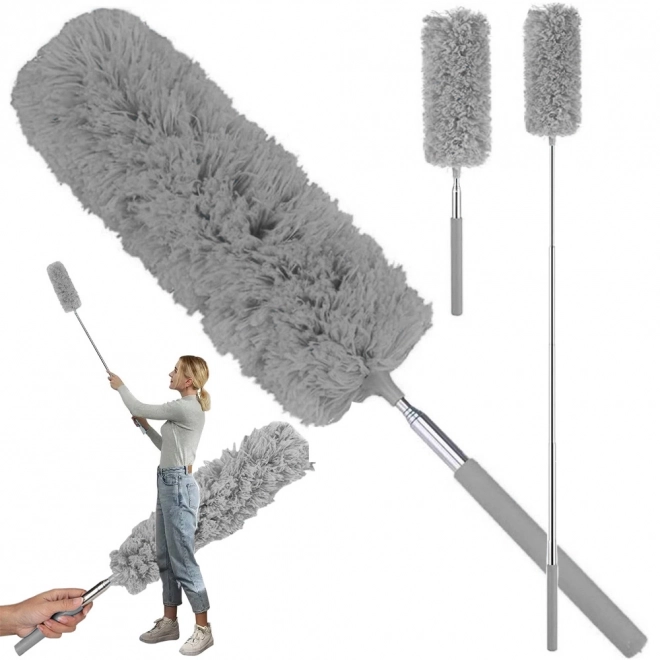 Portörlő kefe 88 cm szürke