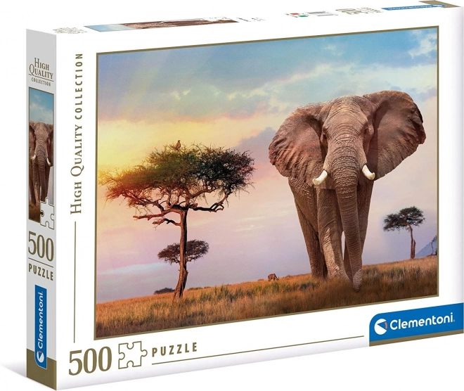 Afrikai naplemente puzzle - CLEMENTONI 500 darabos