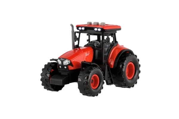 Zetor traktor utánfutóval