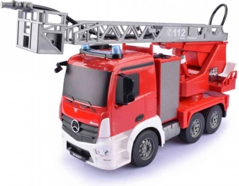 RC Mercedes-Benz Antos tűzoltóautó 2.4G 1:20 Double E