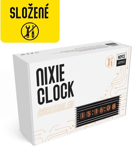 Nixie digitron óra – limitált kiadás, összeszerelve