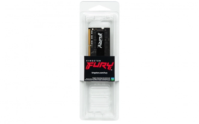 Kingston fury impact ddr4 sodimm memória 8gb 3200mhz