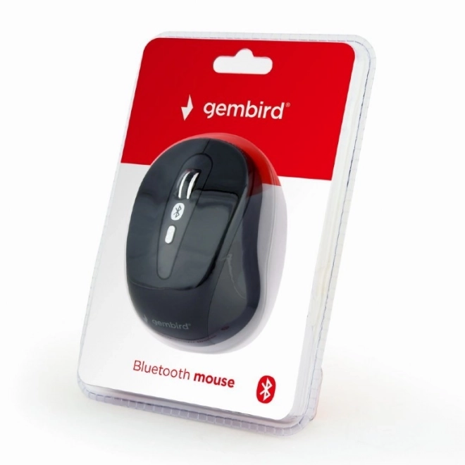 Fekete Bluetooth 6-gombos egér