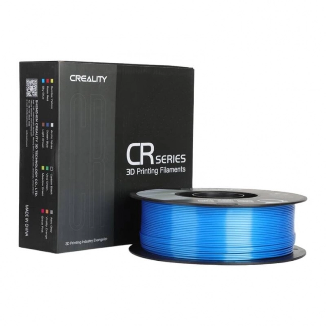 Selyem hatású PLA filament kék - Creality