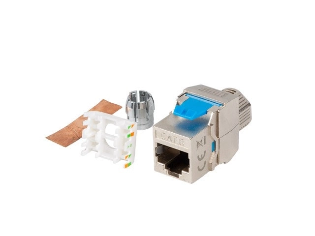Keystone csatlakozó szerszám nélküli rj45 kat.8.1 ftp