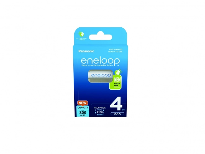Eneloop AAA újratölthető akkumulátor 800 mAh, 4 darab
