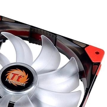 Thermaltake Luna 14 LED ventilátor kék világítással