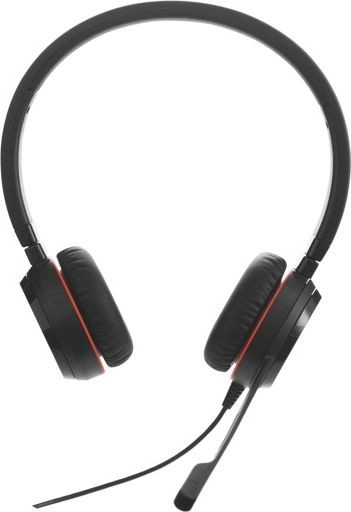 Evolve 20 Stereo headset műbőrrel