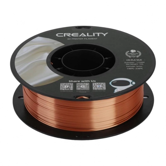 Creality Cr-silk PLA szál, vörösréz