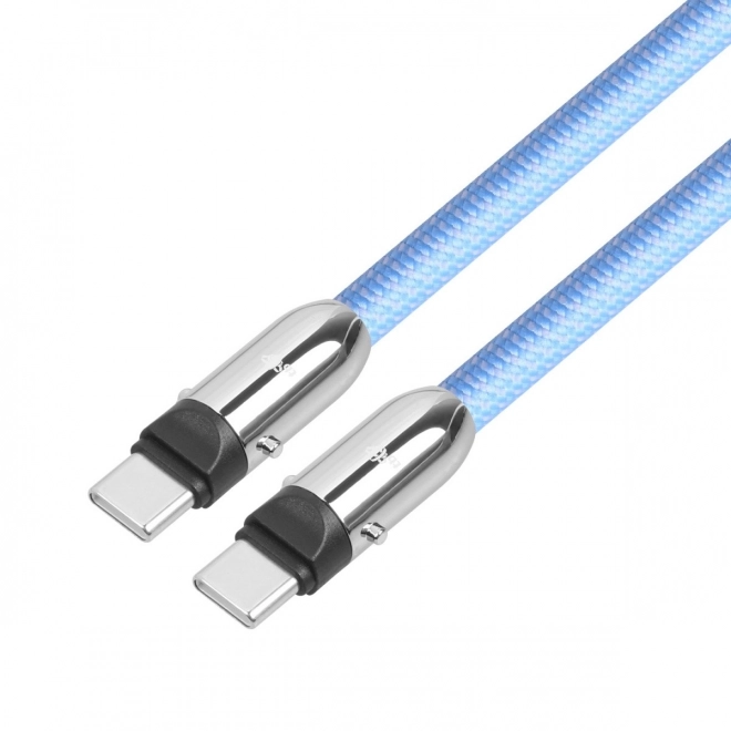 2 az 1-ben USB C kábel és nyakpánt - Kék