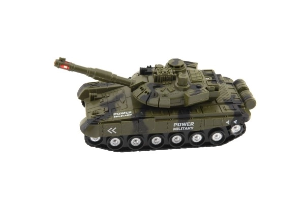 Tank 20 cm lendkerekes világítós és hangos