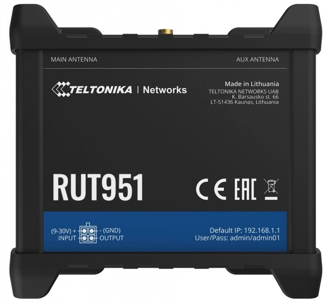 LTE router RUT951 Cat4 3G 2G WiFi Ethernet