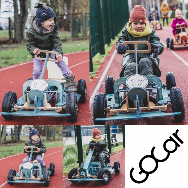 GOCar pedálos autó kicsi, narancssárga