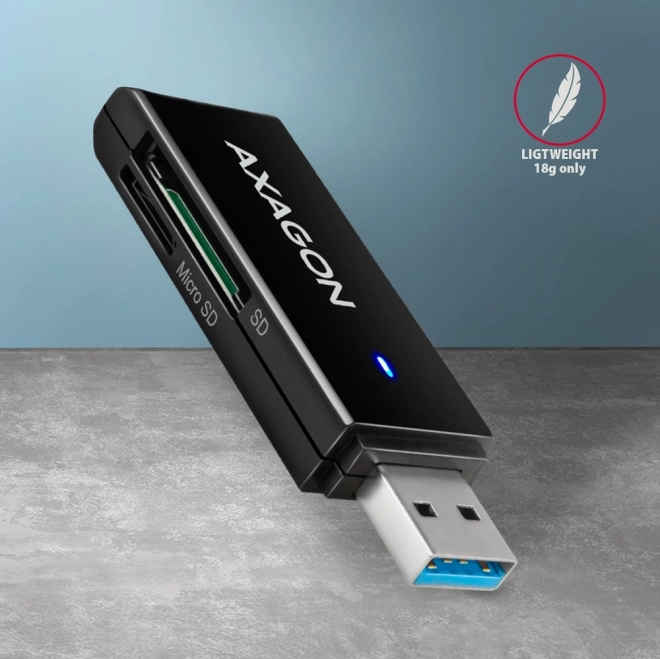 Kártyaolvasó USB 3.2 Gen 1 kétfoglalatos SD/microSD kártyákhoz