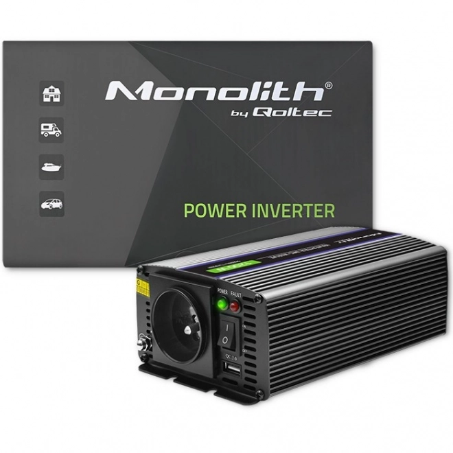 Qoltec 1200 W inverter USB kimenettel